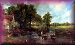 The Haywain by Constable